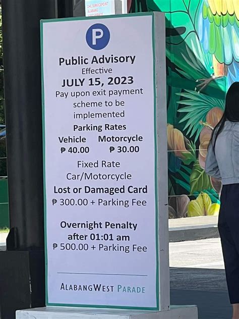 westgate alabang parking rate|Alabang West Parade Parking Rates : .